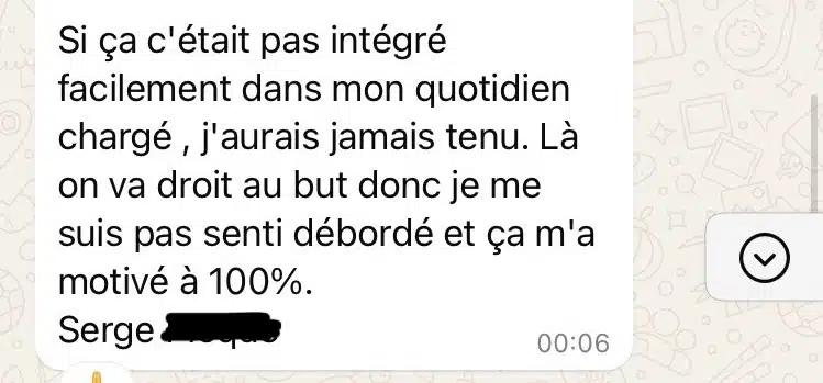 Seconde partie du témoignage de Serge.